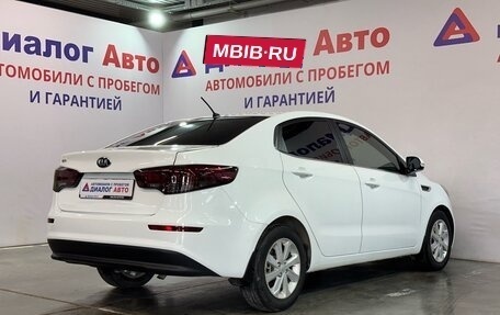KIA Rio III рестайлинг, 2016 год, 965 000 рублей, 3 фотография
