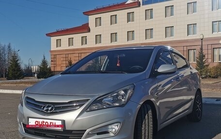 Hyundai Solaris II рестайлинг, 2014 год, 950 000 рублей, 2 фотография