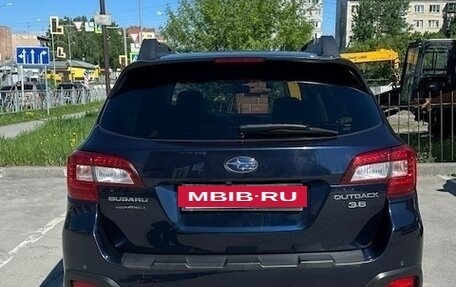 Subaru Outback IV рестайлинг, 2017 год, 3 450 000 рублей, 4 фотография