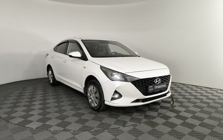 Hyundai Solaris II рестайлинг, 2021 год, 1 350 000 рублей, 3 фотография