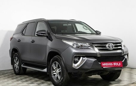Toyota Fortuner II, 2017 год, 3 179 700 рублей, 3 фотография