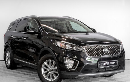 KIA Sorento III Prime рестайлинг, 2016 год, 2 590 000 рублей, 3 фотография