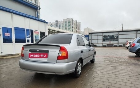 Hyundai Accent II, 2005 год, 399 000 рублей, 4 фотография