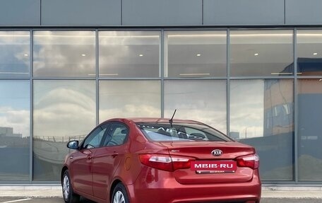 KIA Rio III рестайлинг, 2013 год, 595 000 рублей, 5 фотография
