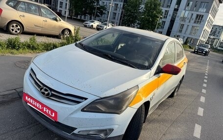 Hyundai Solaris II рестайлинг, 2015 год, 450 000 рублей, 6 фотография