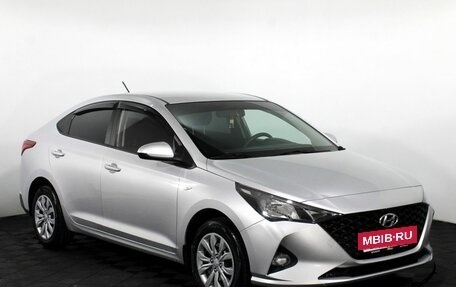 Hyundai Solaris II рестайлинг, 2021 год, 1 590 000 рублей, 3 фотография