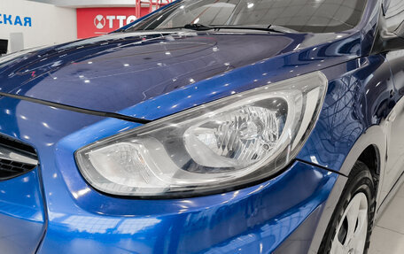 Hyundai Solaris II рестайлинг, 2013 год, 590 000 рублей, 21 фотография