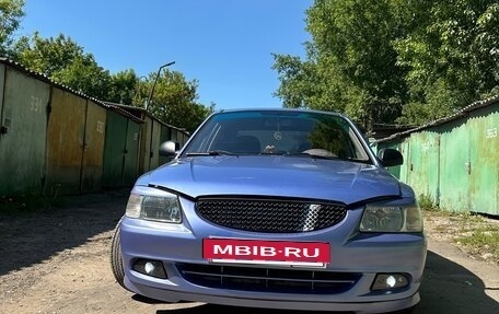 Hyundai Accent II, 2004 год, 490 000 рублей, 24 фотография