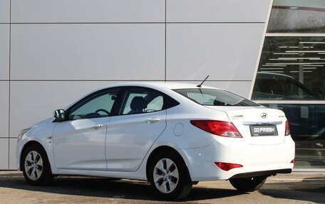 Hyundai Solaris II рестайлинг, 2015 год, 880 000 рублей, 2 фотография