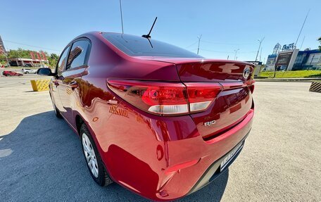 KIA Rio IV, 2018 год, 1 350 000 рублей, 23 фотография
