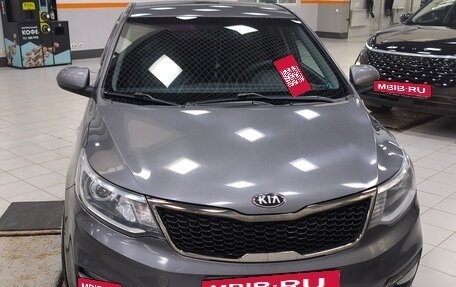 KIA Rio III рестайлинг, 2015 год, 860 000 рублей, 4 фотография