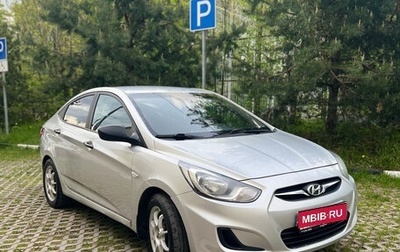 Hyundai Solaris II рестайлинг, 2011 год, 660 000 рублей, 1 фотография