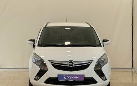 Opel Zafira C рестайлинг, 2013 год, 1 195 000 рублей, 3 фотография