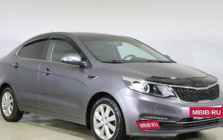 KIA Rio III рестайлинг, 2015 год, 970 000 рублей, 3 фотография