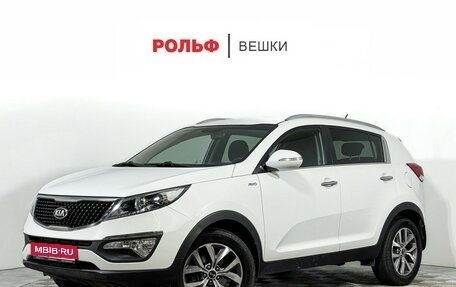 KIA Sportage III, 2014 год, 1 397 000 рублей, 1 фотография