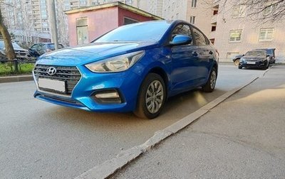 Hyundai Solaris II рестайлинг, 2019 год, 1 045 000 рублей, 1 фотография