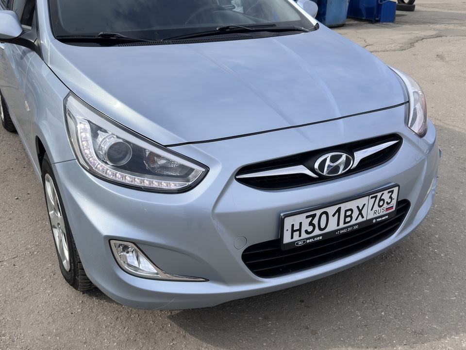 Hyundai Solaris I, 2013 год, 849 000 рублей, 9 фотография