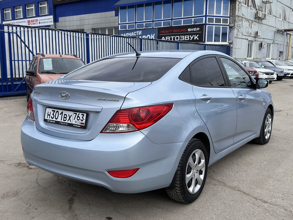 Hyundai Solaris I, 2013 год, 849 000 рублей, 5 фотография