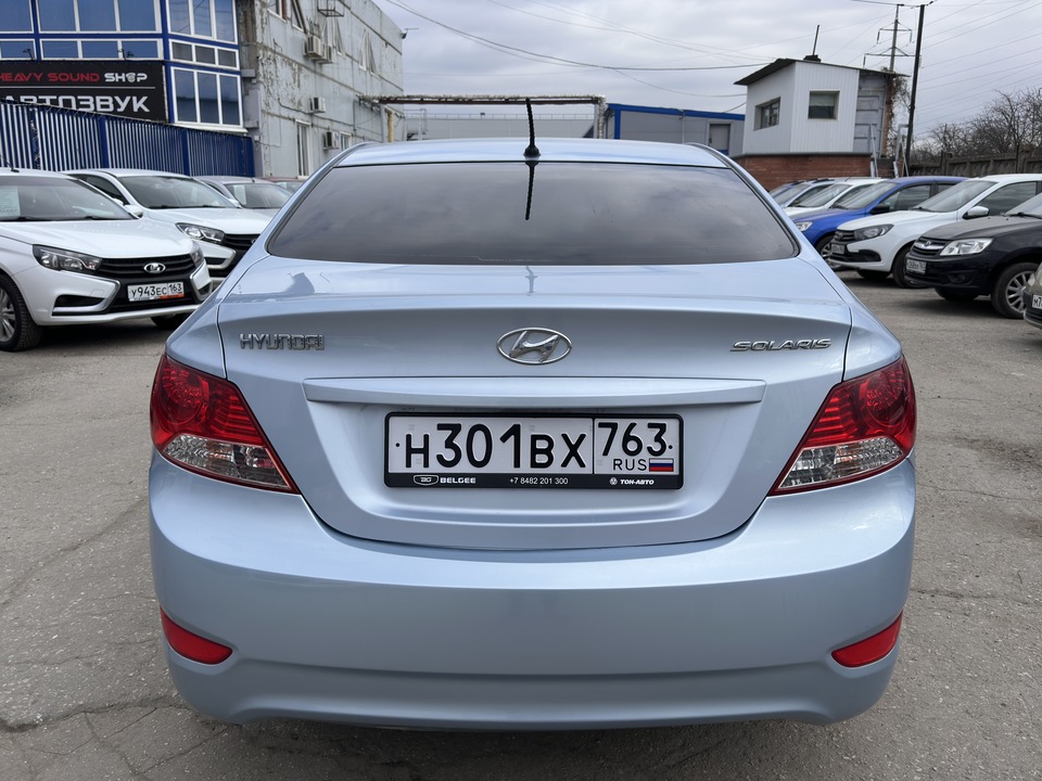 Hyundai Solaris I, 2013 год, 849 000 рублей, 6 фотография