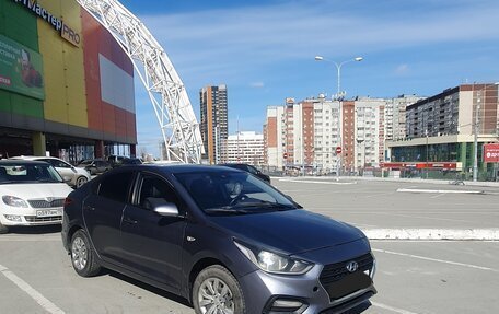 Hyundai Solaris II рестайлинг, 2017 год, 650 000 рублей, 10 фотография
