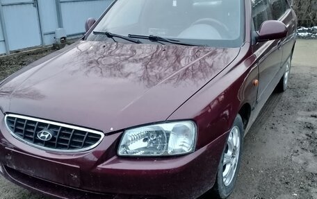 Hyundai Accent II, 2005 год, 350 000 рублей, 10 фотография