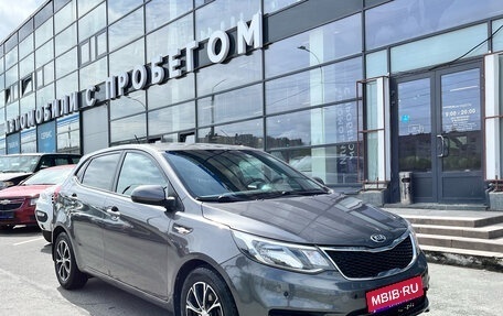 KIA Rio III рестайлинг, 2016 год, 1 150 000 рублей, 1 фотография