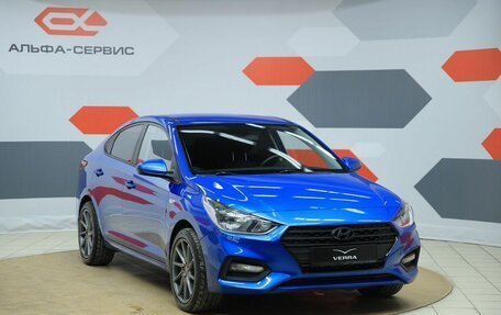 Hyundai Solaris II рестайлинг, 2017 год, 3 фотография
