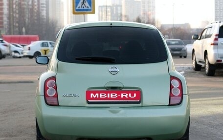 Nissan Micra III, 2005 год, 455 000 рублей, 6 фотография