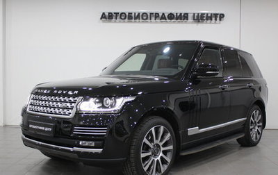 Land Rover Range Rover IV рестайлинг, 2014 год, 4 690 000 рублей, 1 фотография