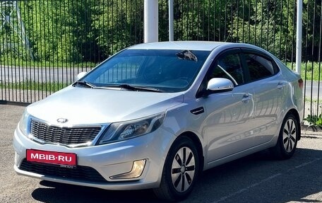 KIA Rio III рестайлинг, 2012 год, 959 000 рублей, 3 фотография