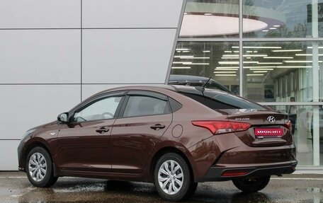Hyundai Solaris II рестайлинг, 2021 год, 1 420 000 рублей, 2 фотография