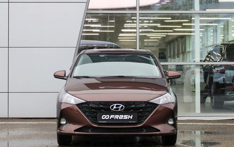Hyundai Solaris II рестайлинг, 2021 год, 1 420 000 рублей, 3 фотография