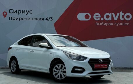 Hyundai Solaris II рестайлинг, 2018 год, 820 000 рублей, 3 фотография