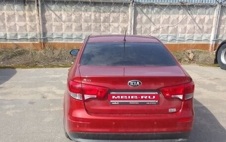 KIA Rio III рестайлинг, 2016 год, 995 000 рублей, 2 фотография