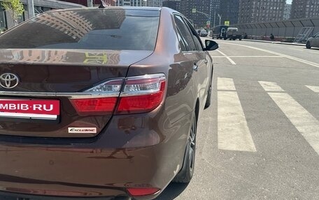 Toyota Camry, 2017 год, 2 750 000 рублей, 29 фотография