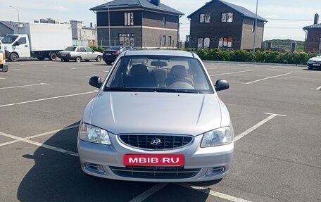 Hyundai Accent II, 2003 год, 475 000 рублей, 7 фотография