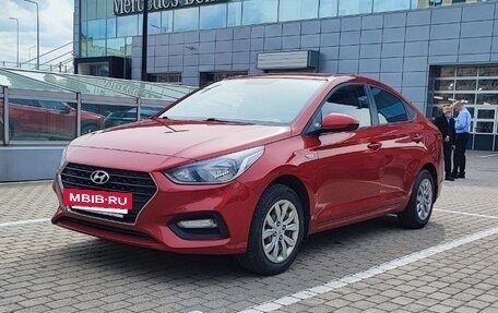 Hyundai Solaris II рестайлинг, 2018 год, 1 300 000 рублей, 5 фотография