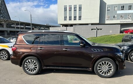 Infiniti QX80 I рестайлинг, 2017 год, 3 950 000 рублей, 4 фотография