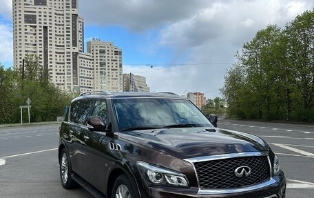 Infiniti QX80 I рестайлинг, 2017 год, 3 950 000 рублей, 2 фотография