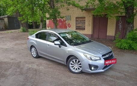 Subaru Impreza IV, 2012 год, 1 000 009 рублей, 4 фотография