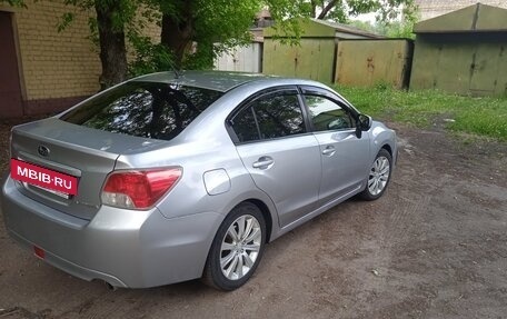 Subaru Impreza IV, 2012 год, 1 000 009 рублей, 3 фотография