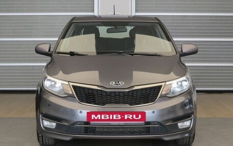 KIA Rio III рестайлинг, 2017 год, 995 000 рублей, 15 фотография