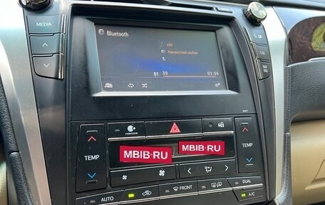 Toyota Camry, 2017 год, 1 850 000 рублей, 34 фотография