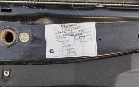 Daewoo Nexia I рестайлинг, 2012 год, 235 000 рублей, 9 фотография