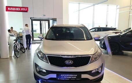 KIA Sportage III, 2014 год, 1 390 000 рублей, 2 фотография