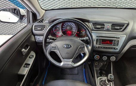 KIA Rio III рестайлинг, 2016 год, 999 000 рублей, 16 фотография