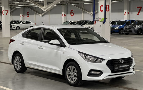 Hyundai Solaris II рестайлинг, 2019 год, 1 295 000 рублей, 3 фотография