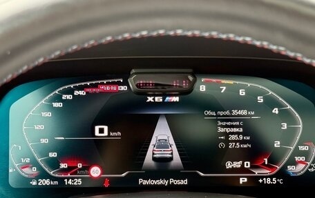 BMW X6 M, 2020 год, 10 000 000 рублей, 18 фотография