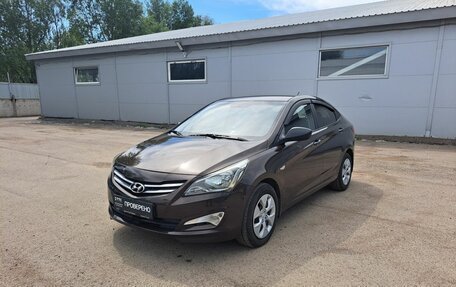 Hyundai Solaris II рестайлинг, 2014 год, 599 000 рублей, 1 фотография