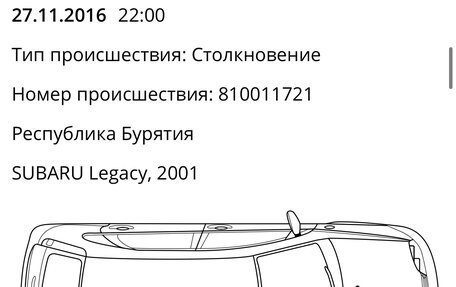 Subaru Legacy III, 2001 год, 470 000 рублей, 15 фотография